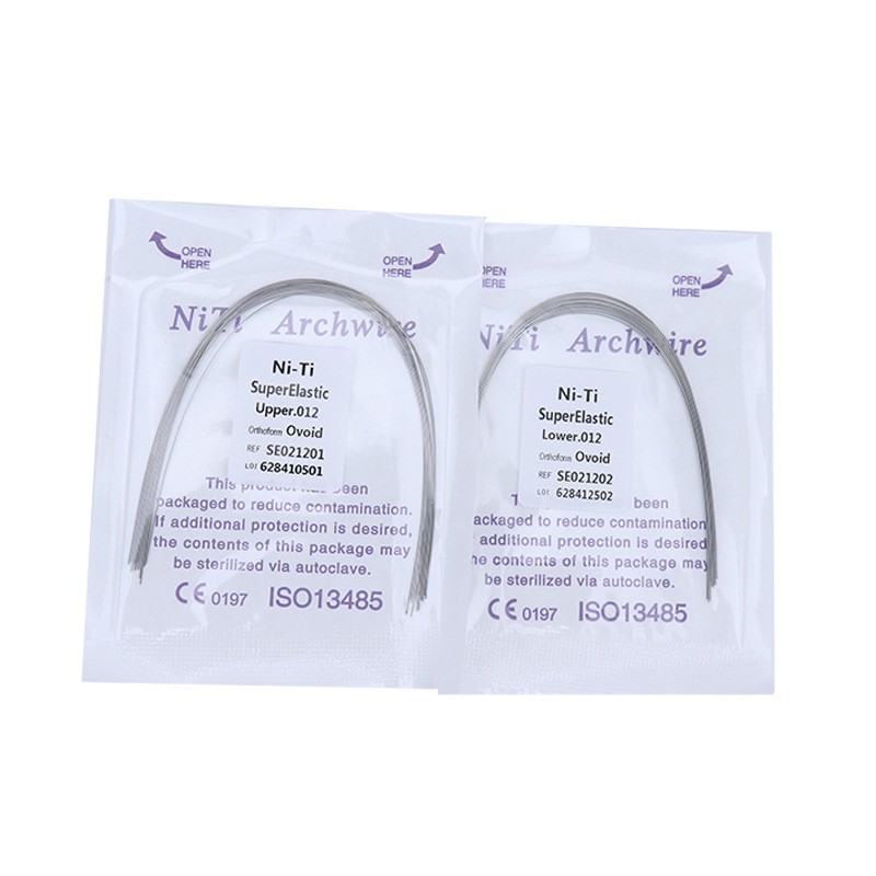 NiTi Orthodontic Arch Wire Round Super Elastic 10pcs 012 014 016 018 020