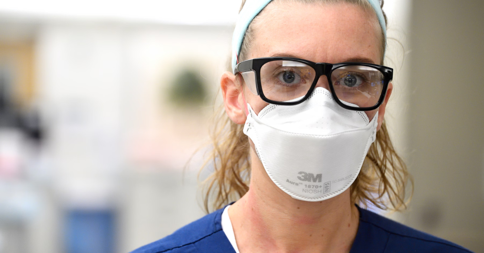 3M Face Masks – 10 Individually Wrapped Aura N95 1870+Respirator/Surgical