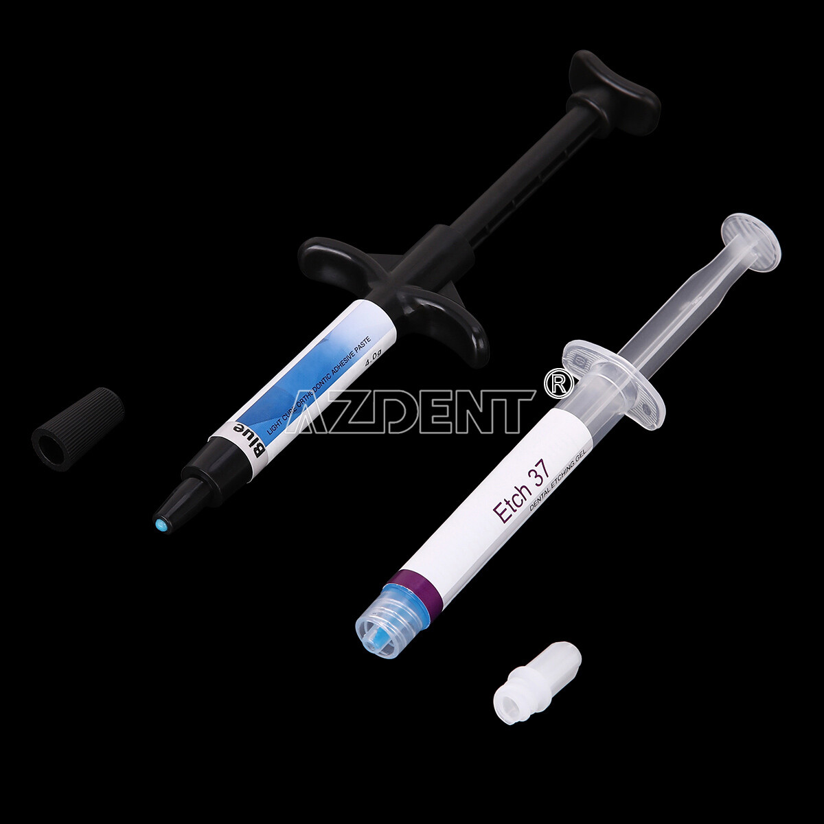Dental Light Cure Orthodontic Adhesive Paste 37% Acid Etchant Etching Gel Dentex