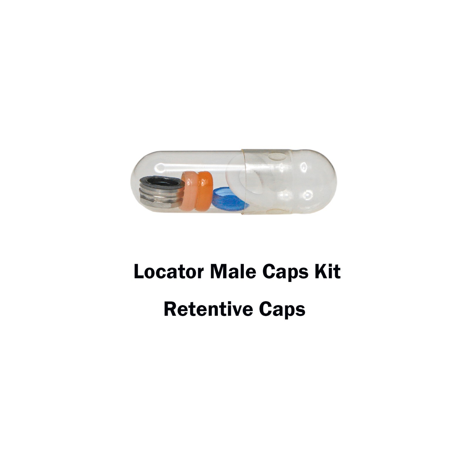 Dental 1.2lbs 2.4lbs Metal Universal Implant Retention Locator Caps Replacement