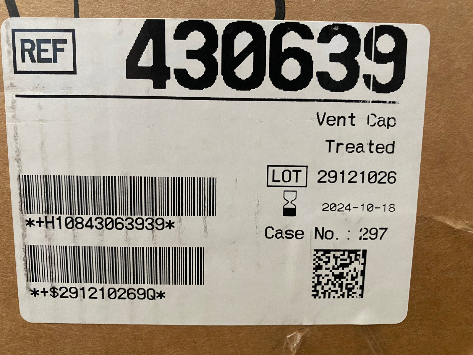 Corning 430639 25cm2 25cm² Flask with vented caps 1/2 Case Exp 10/24