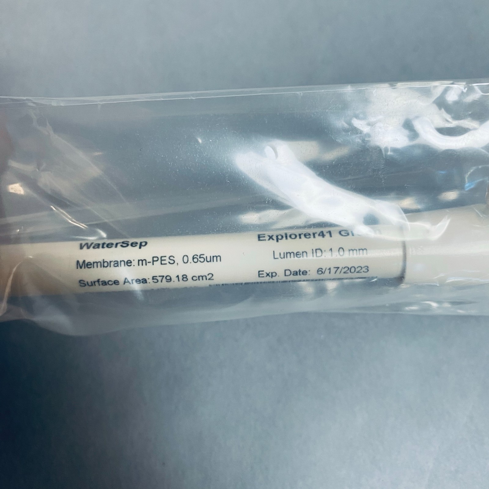 Sartorius WaterSep Explorer41 Green Hollow Fiber Filter 100 kDa 579.18 m2