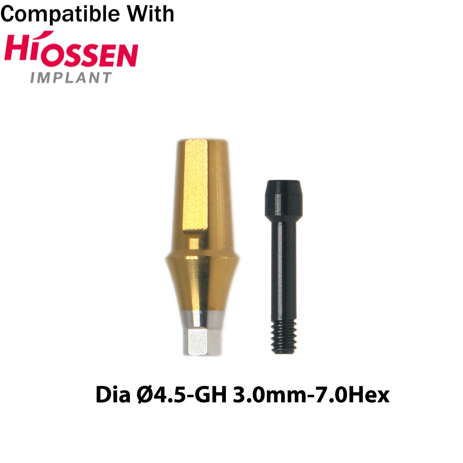 Dental Titanium Straight Transfer Abutment Mini/Regular for Osstem Hiossen TS
