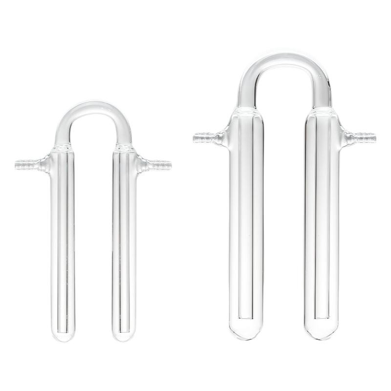 Borosilicate Glass U-Tube Chemistry Lab 18mm 20mm 28mm Bubbler Liquid Seal ca