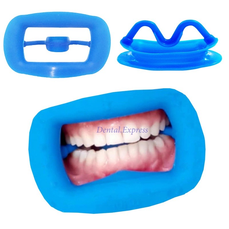 Silicone Soft Mouth Opener Props Dental Adult Teeth Whitening Cheek Retractor