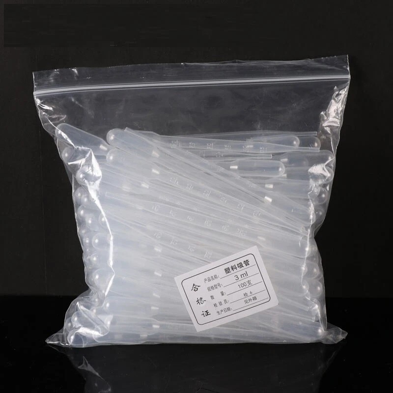 Plastic Transfer Pipette Disposable Pasteur Dropper 0.2/0.5/1/2/3/5/10ml Quality