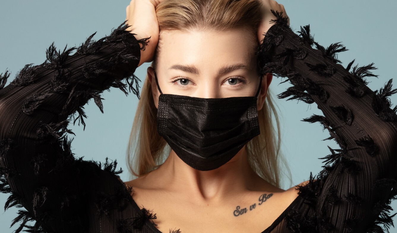 CooPlanet – Black ASTM Level 3, 99% PFE, Medical-Grade, Face Mask (2000 Case
