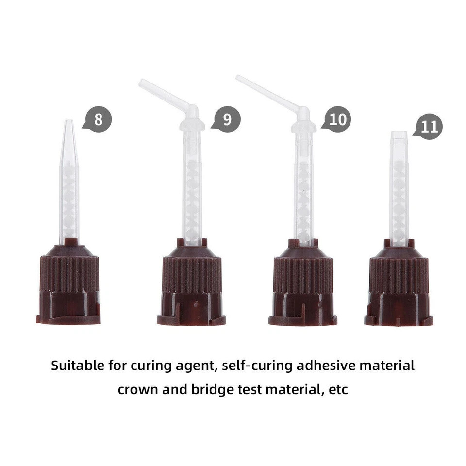 Dental Mixing Tips for Impression Material,C&B, Cements 50/Bag Disposable