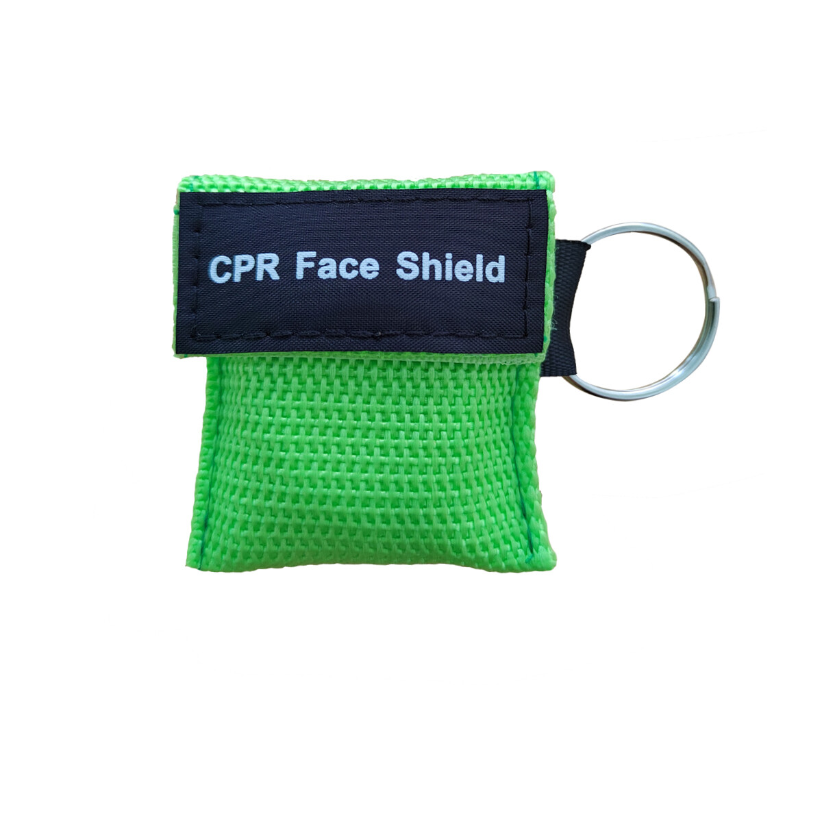 200 pcs CPR Printed Nylon Keychain Pouch first aid kit cpr CPR Face Shield