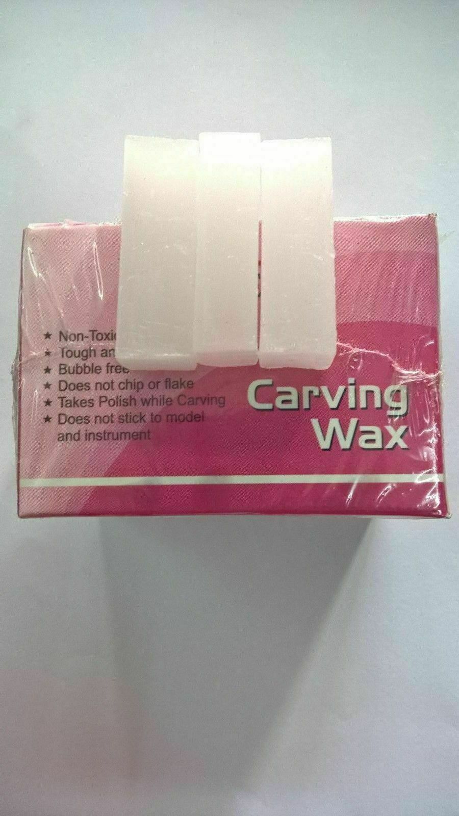 White Carving Wax Blocks, 200 GM For Dental Lab Supplies and Jewelry Making