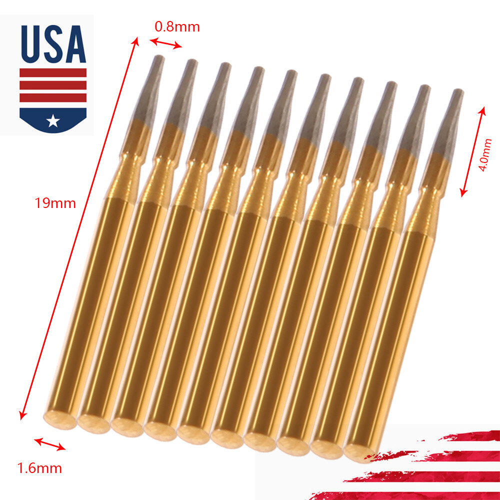 FG7901 Tungsten Carbide Burs Trimming &Finishing Drills For High Speed Handpiece