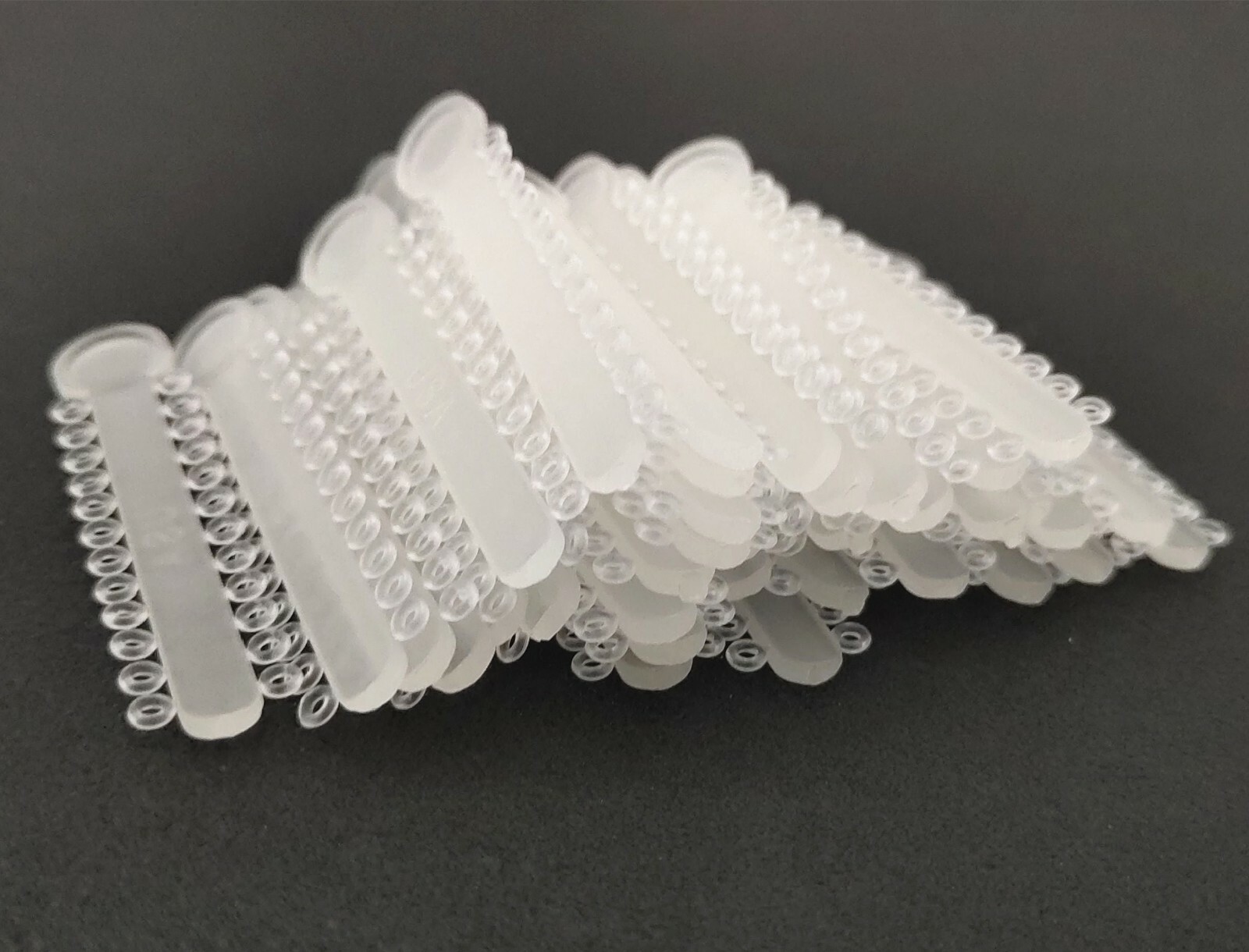 Dental Clear Elastic Ligature Ties Rubber Bands Transparent 1008Pcs/Pack
