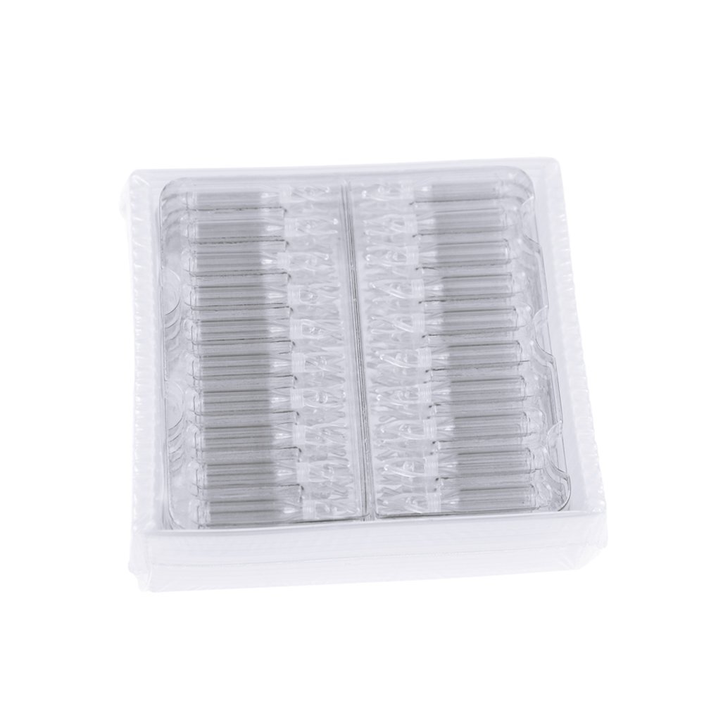 1000Pcs 250uL Clear Glass Micro Inserts+Plastic Spring for for 2mL 9-425 Vials
