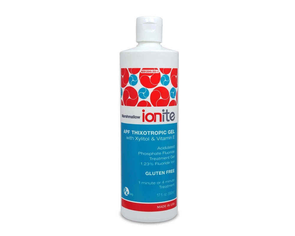 Ionite APF Thixotropic Gel with Fluoride 1.23% 17 fl. oz Marshmallow, 56-00004