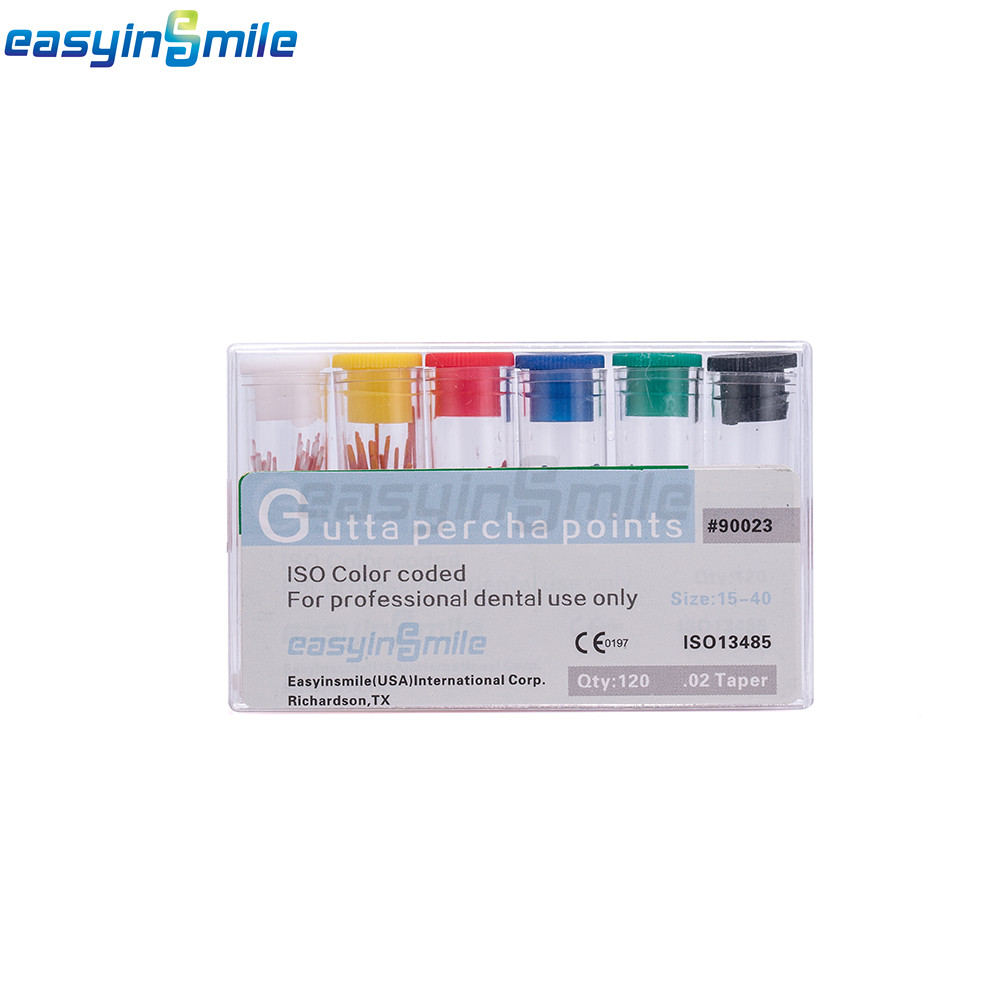 Gutta Percha Points for Dental Root Canal Endodontic Treatment .02/.04/.06 Taper