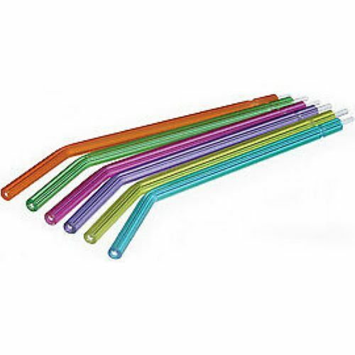 Dental Disposable Air-Water Syringe Tips Assorted Colors 250/pk