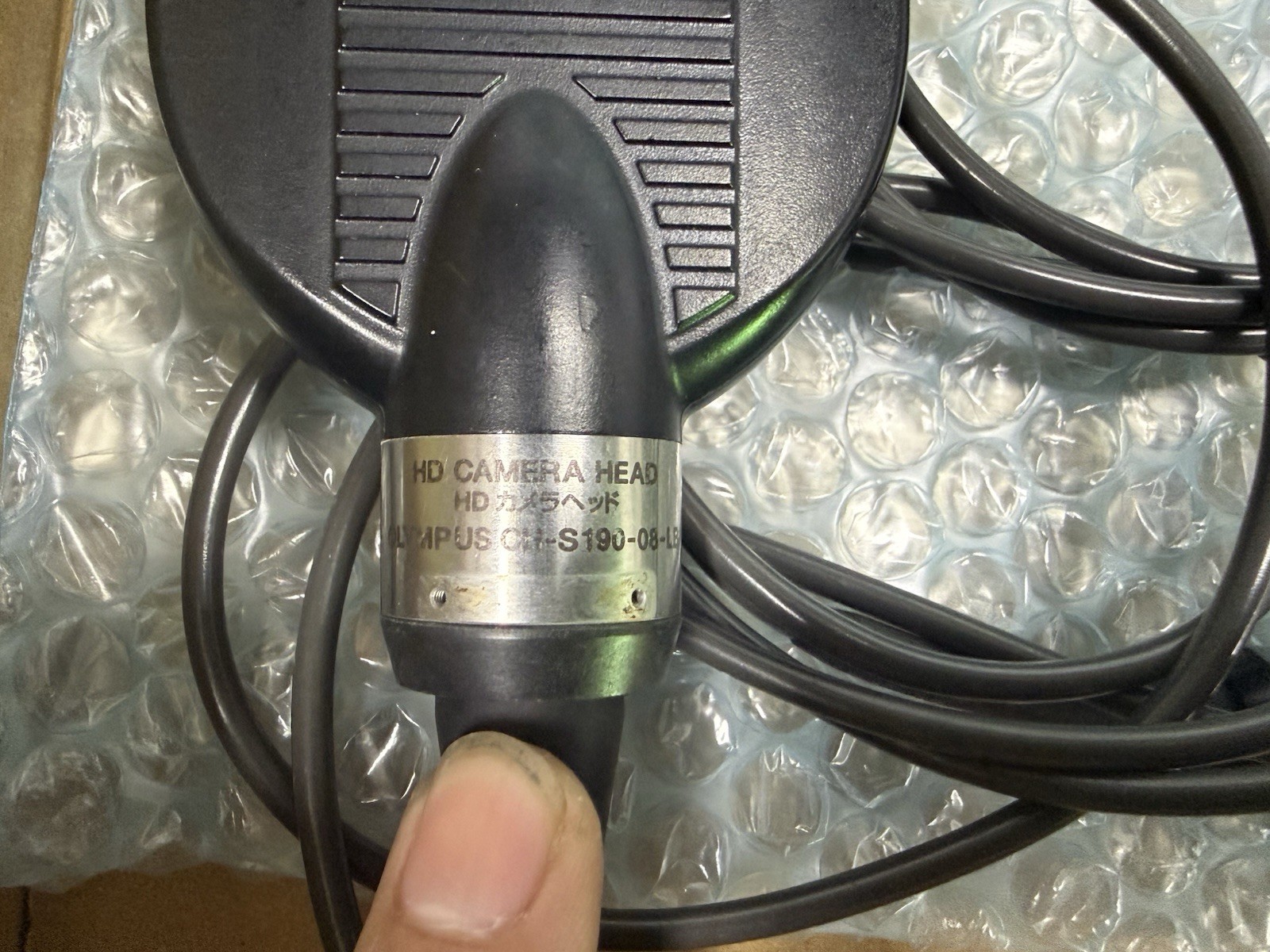 Olympus CH-S190-08-LB HD Camera Head 3-Button Untested As-Is Parts