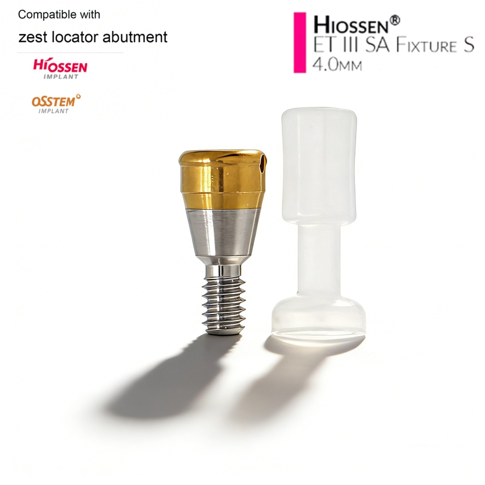 US Hiossen ET Implant Locator Abutment Classic for Zest Male Retention Inserts