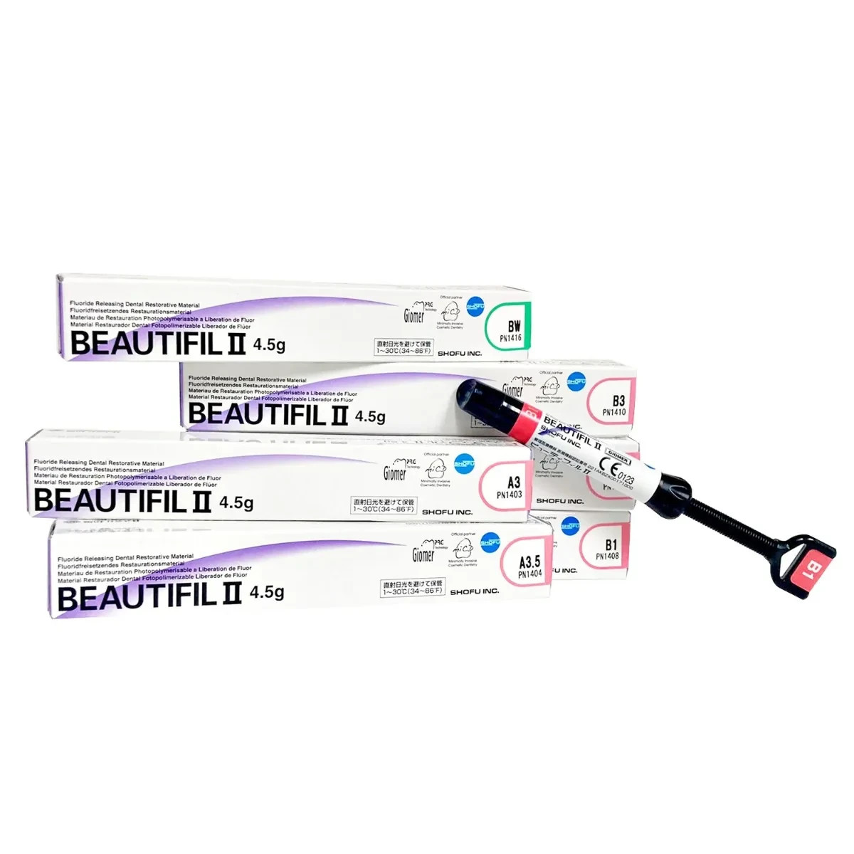 Shofu BEAUTIFIL 2 Fluoride Releasing Restorative Composite 4.5gm VARIOUS SHADE