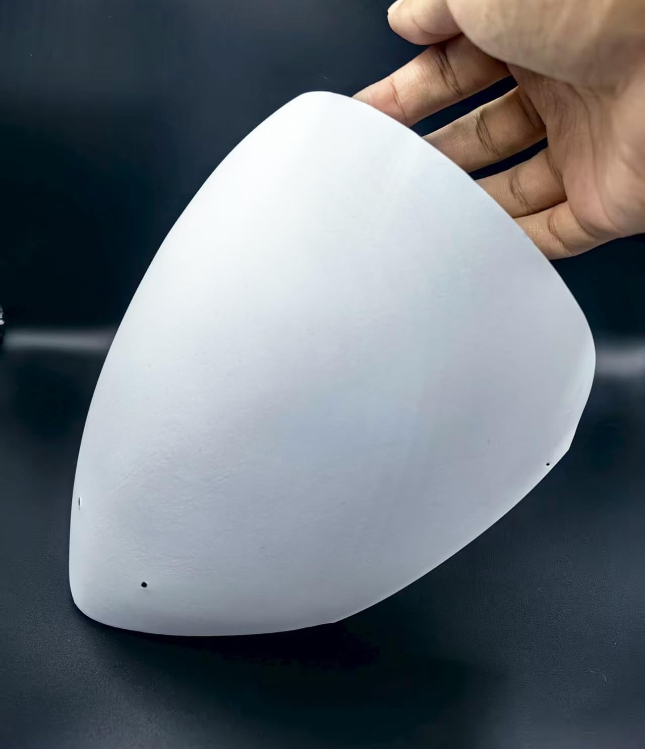 COSWHO DIY Cosplay Mask Blank White Plastic Full Face One Size,