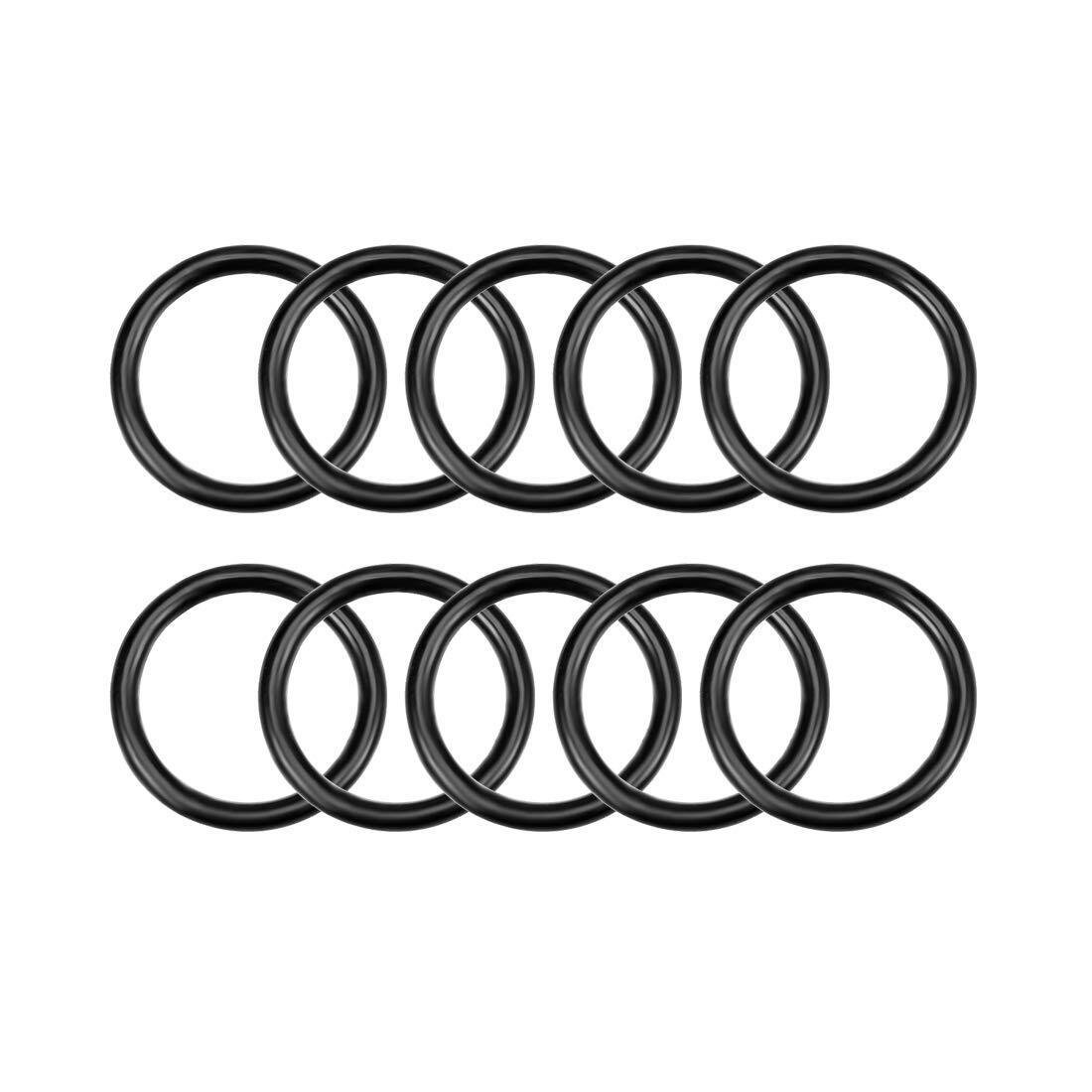 1.8mm Cross Section O-Rings NBR Nitrile Rubber 5.4 -133mm OD Oil Resistant Seals