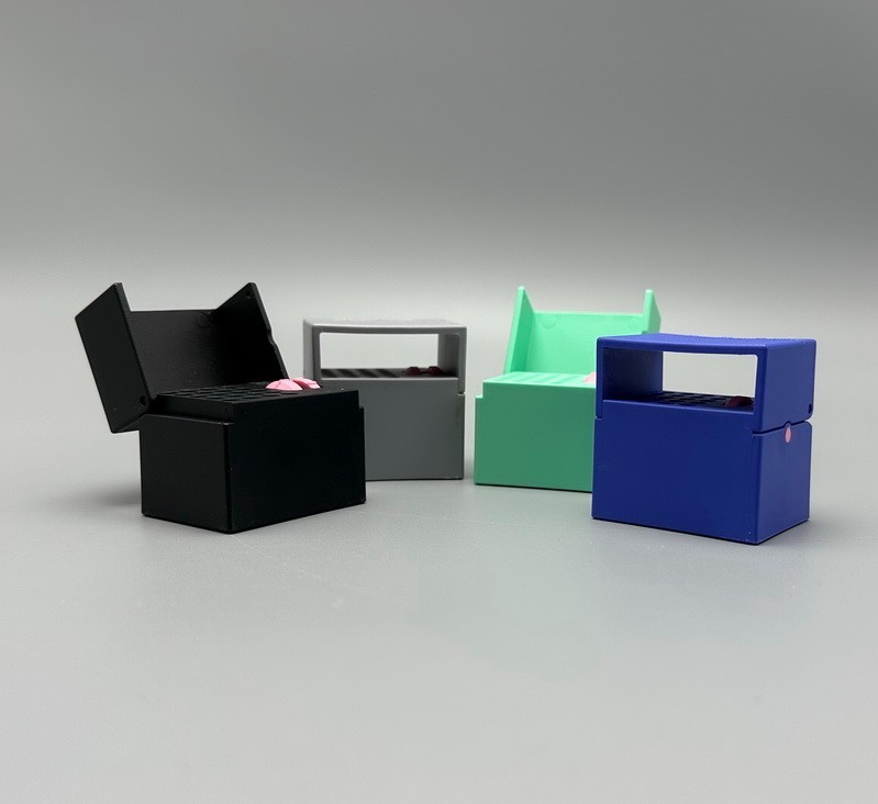 Dental Endo Files Disinfection Box 10/20 Holes Plastic Sterilization Box Tool