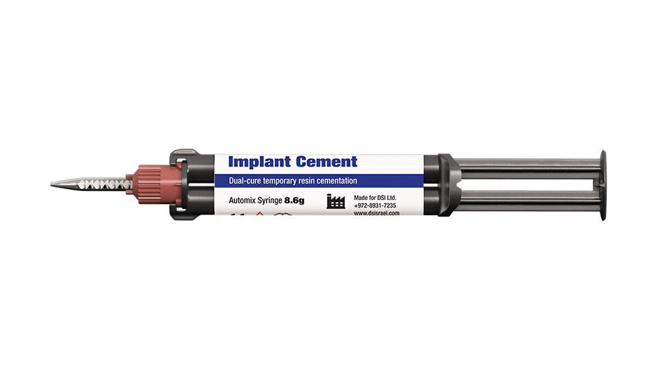IMPC2 : DSI Implant Cement 2 Syringes, each of 8.6g total of 17.2g + 10 tips