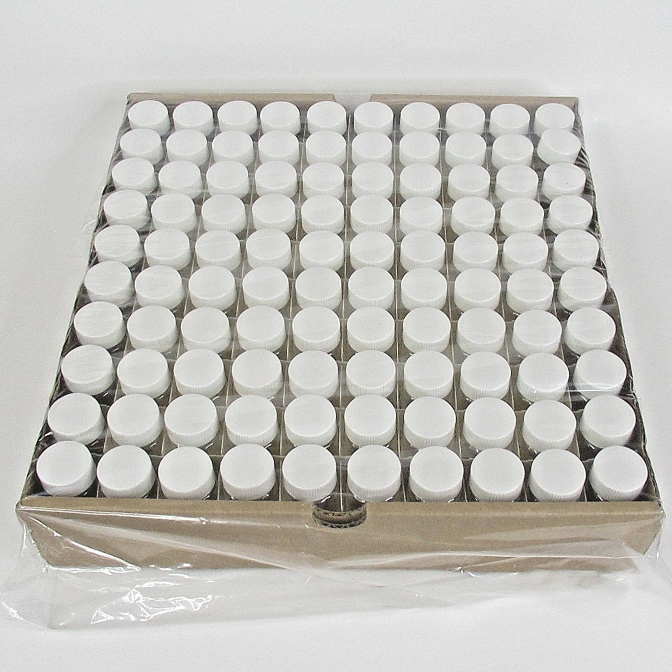 100x 20mL Borosilicate Glass Vials Screw Cap – Lab, Kitchen, Crafts, Supplements