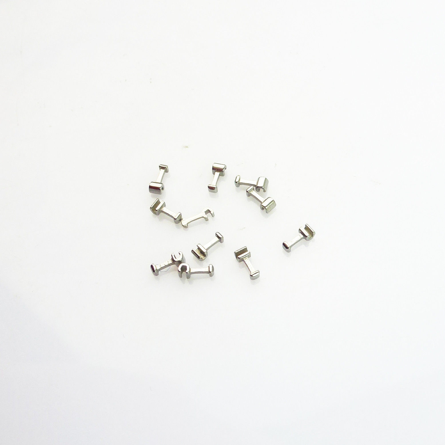Dental Orthodontic Crimpable Hook Torque Spring Lingual Buttons Long Short Stop