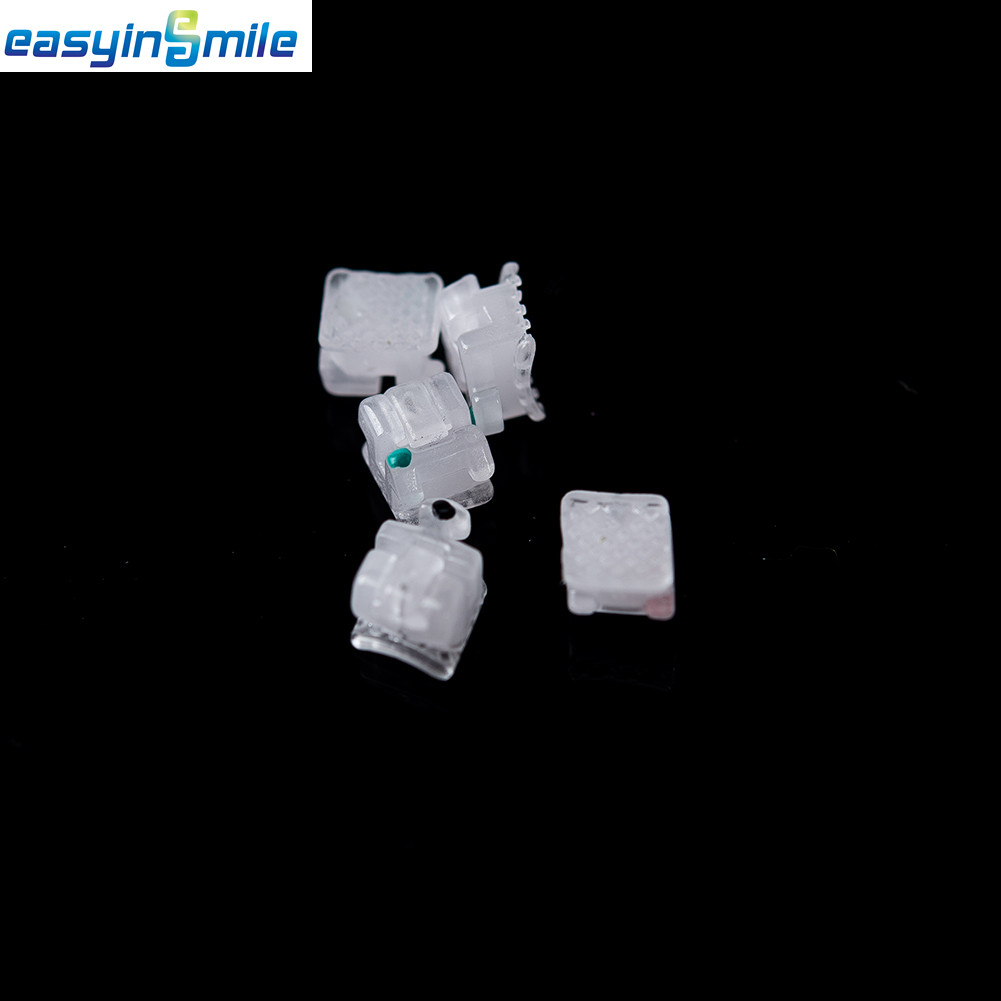 Dental Orthodontic Braces Self-Ligating Sapphire Ceramic Brackets Roth/MBT 022′
