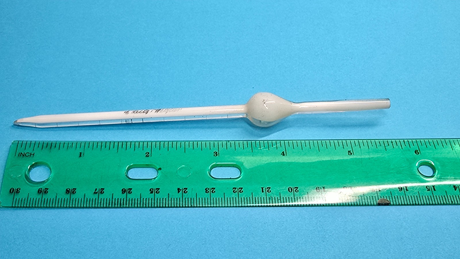 Vintage ERNST LEITZ WETZLAR Volumetric Glass Pipette Rare Labware Germany Lab