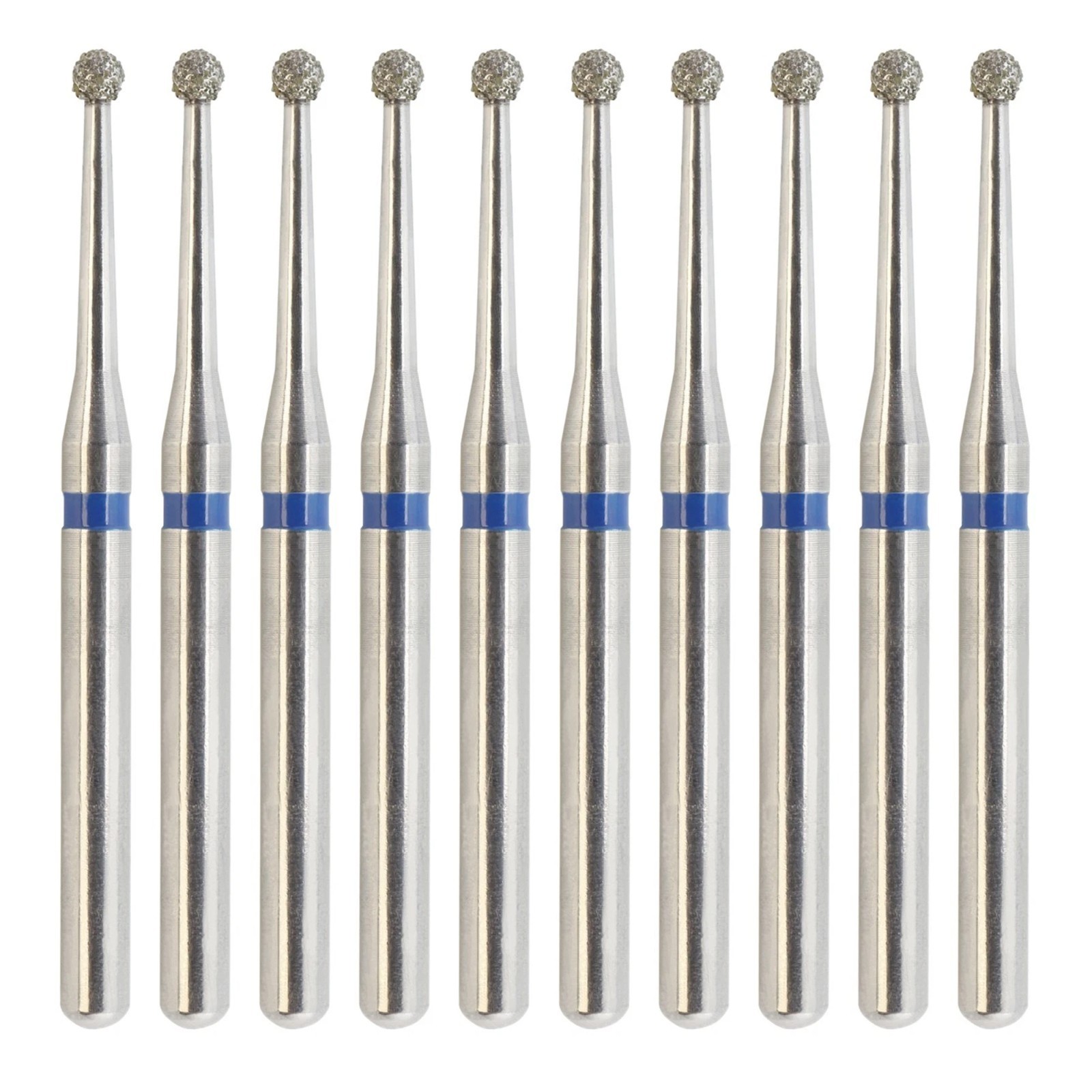 Dental Burs Surgical Diamond Bur FG 801L/012M Long Round Ball 22mm High Speed