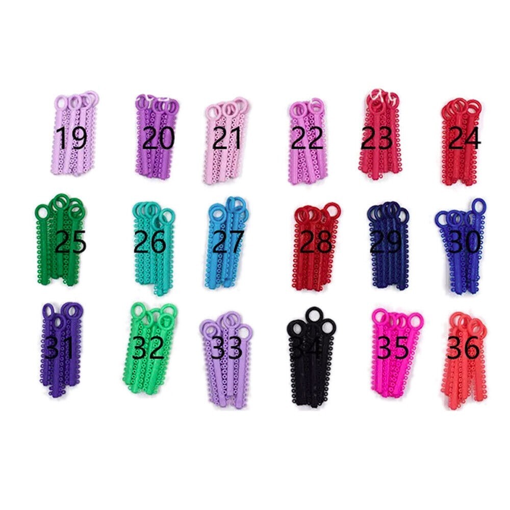 1040Pcs Dental Ortodoncia Ligature Ties Elastic Rubber Bands Ligaturas Bandas