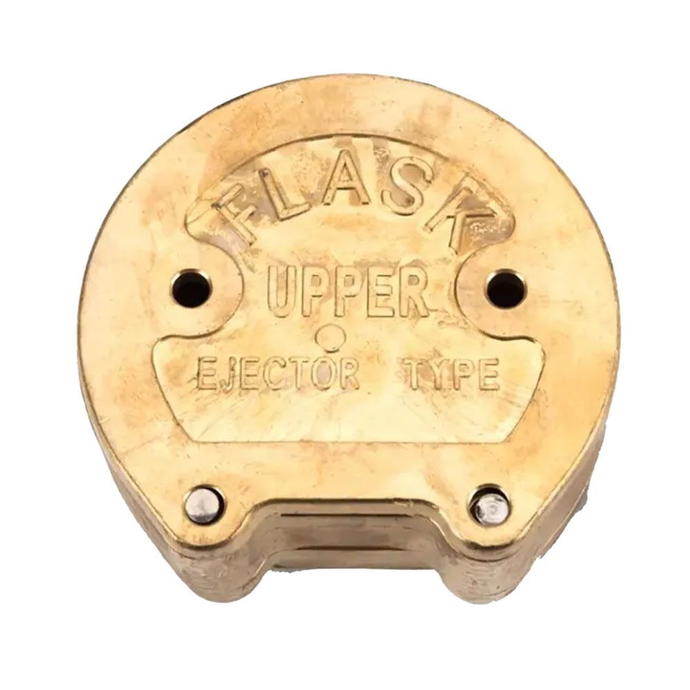 RMH3 Dental Ejector Type Brass Flask, Upper, Single Flask
