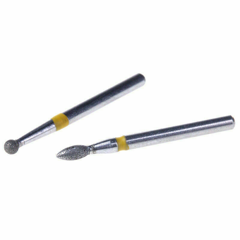 10pc Dental Diamond Burs FG-105 Composite Polishing Kit for High Speed Handpiece