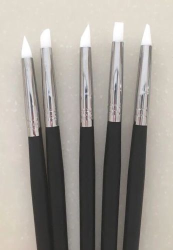 Dental Porcelain Teeth Brush Pen Brushes Silicone Adhesive Teeth Brush Composite