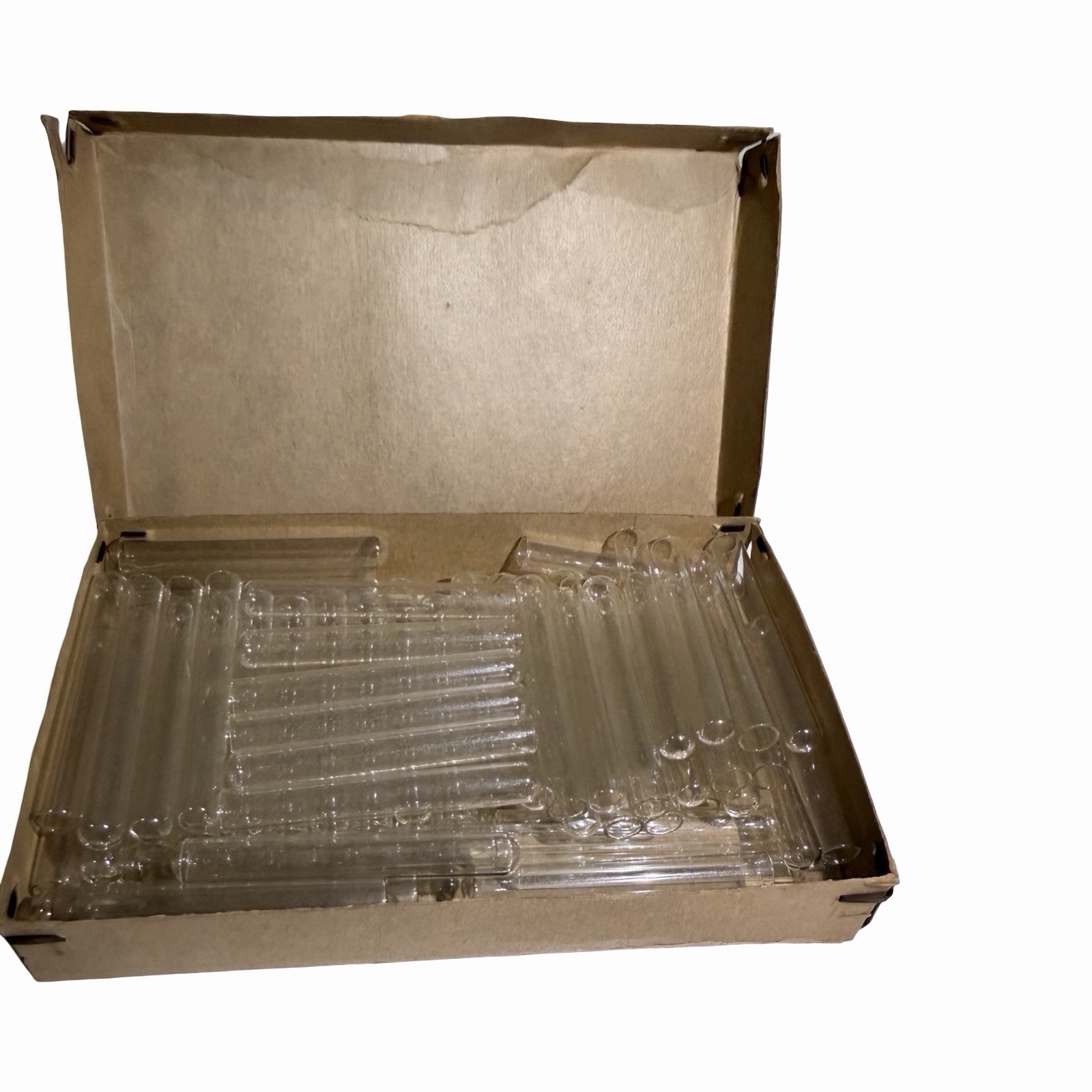 Lot Of 80 Vtg Kimax Borosilicate Glass Test Tubes 3” Science Chemistry medical