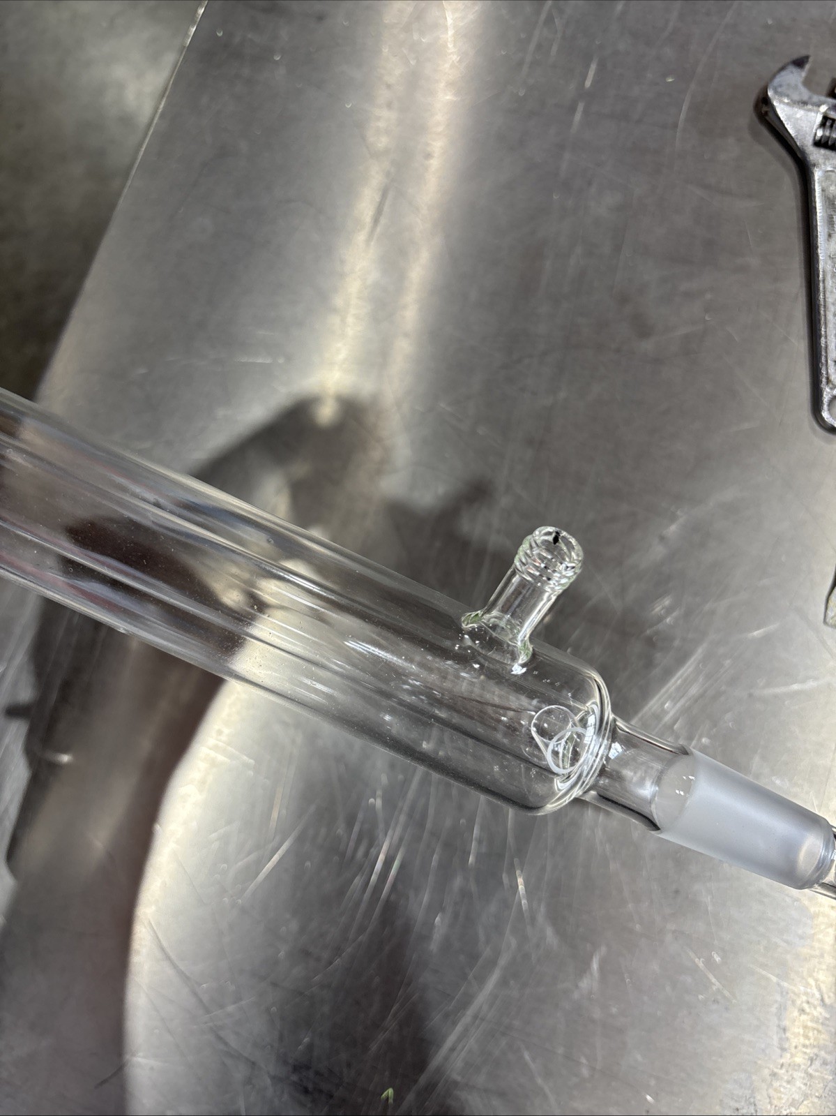 10L Short Path Distillation Head 45/50 14/20 Glass Lab SPD Unknown Brand