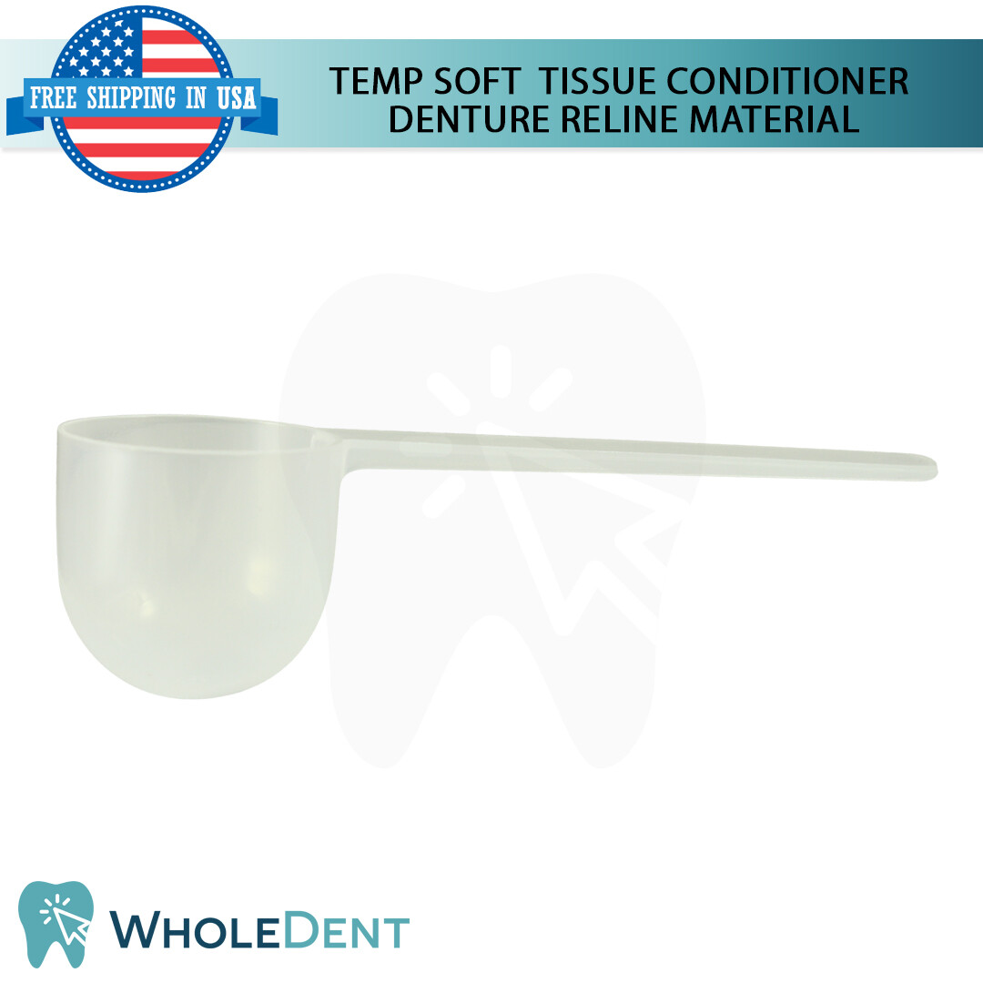 Self Curing Resin For Temp Soft Reline Home Use Kit DIY Denture Temporal Renew