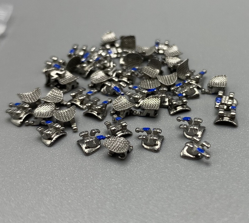 Dental Orthodontic Brackets Braces Standard MBT 022 Slot Hooks 345 Metal Bulk