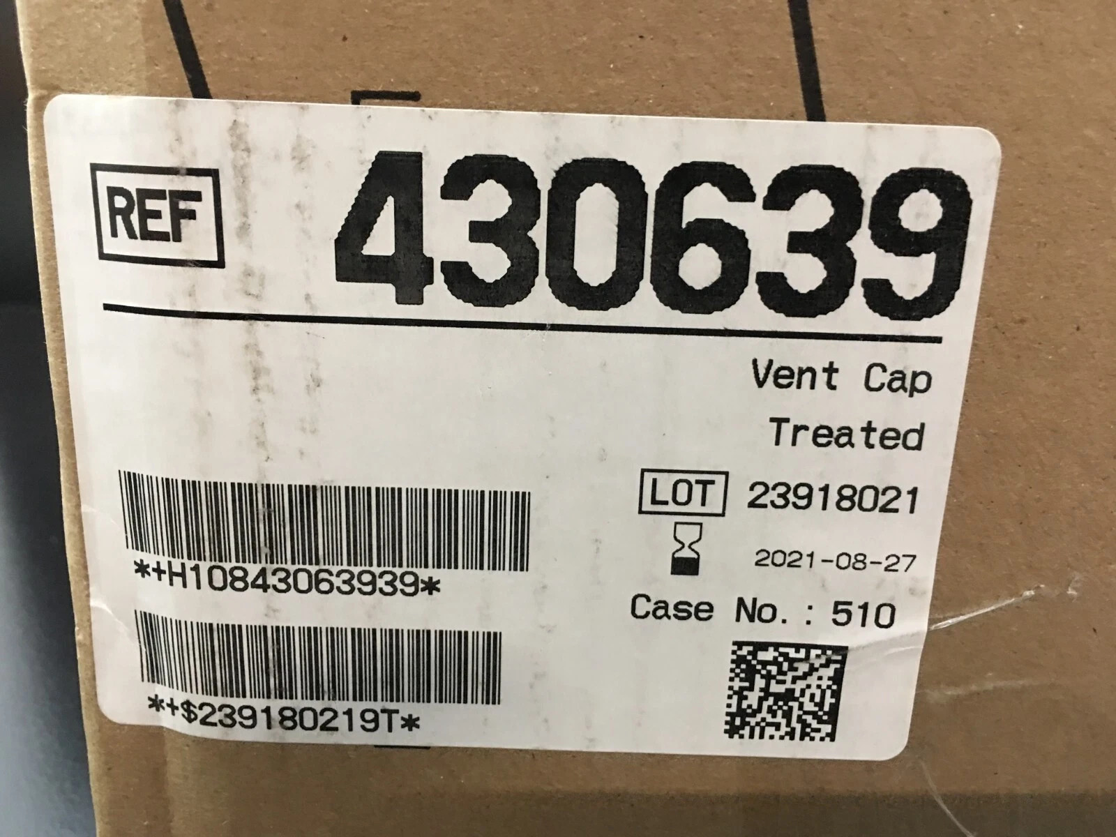 Corning REF 430639 Rectangular Canted Neck 25cm² Cell Culture Flask Vent Cap