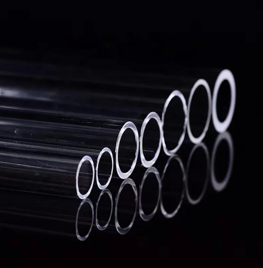 (10 Pack) 4″ Inch Clear Pyrex Glass Blowing Tube 12mm OD 8mm ID 2mm Thick Wall