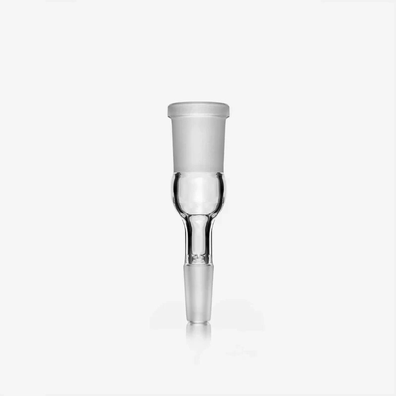 Glass Adapter Slide Bowl Extension Expander Connector 10mm MALE to 14mm FEMALE