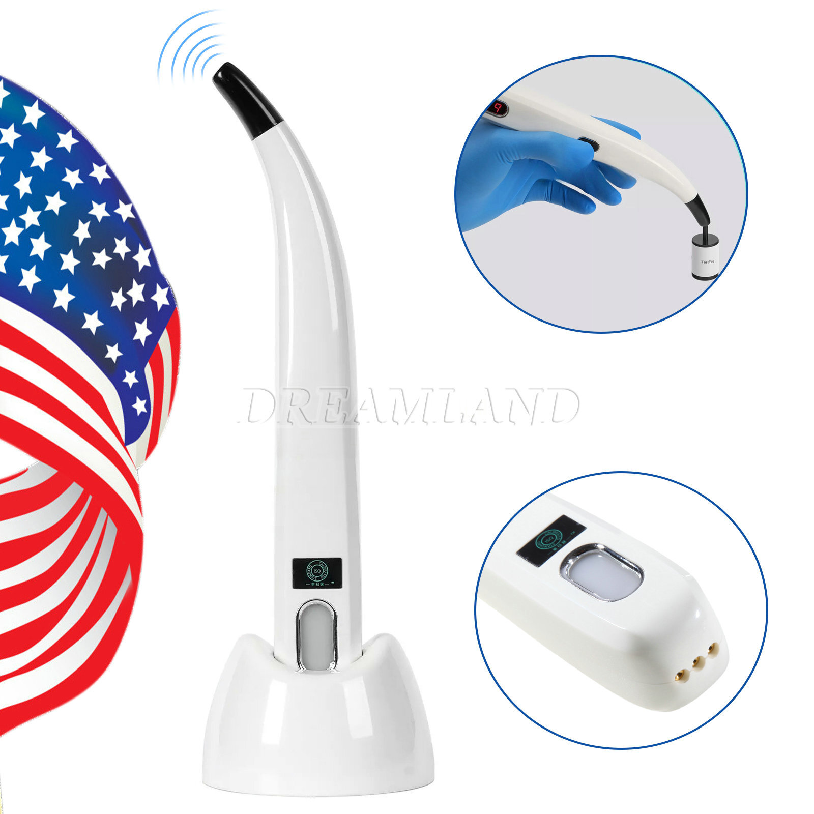 Dental Monitor Osseointegration RFA Inplant Stability Test Unit ISQ USA