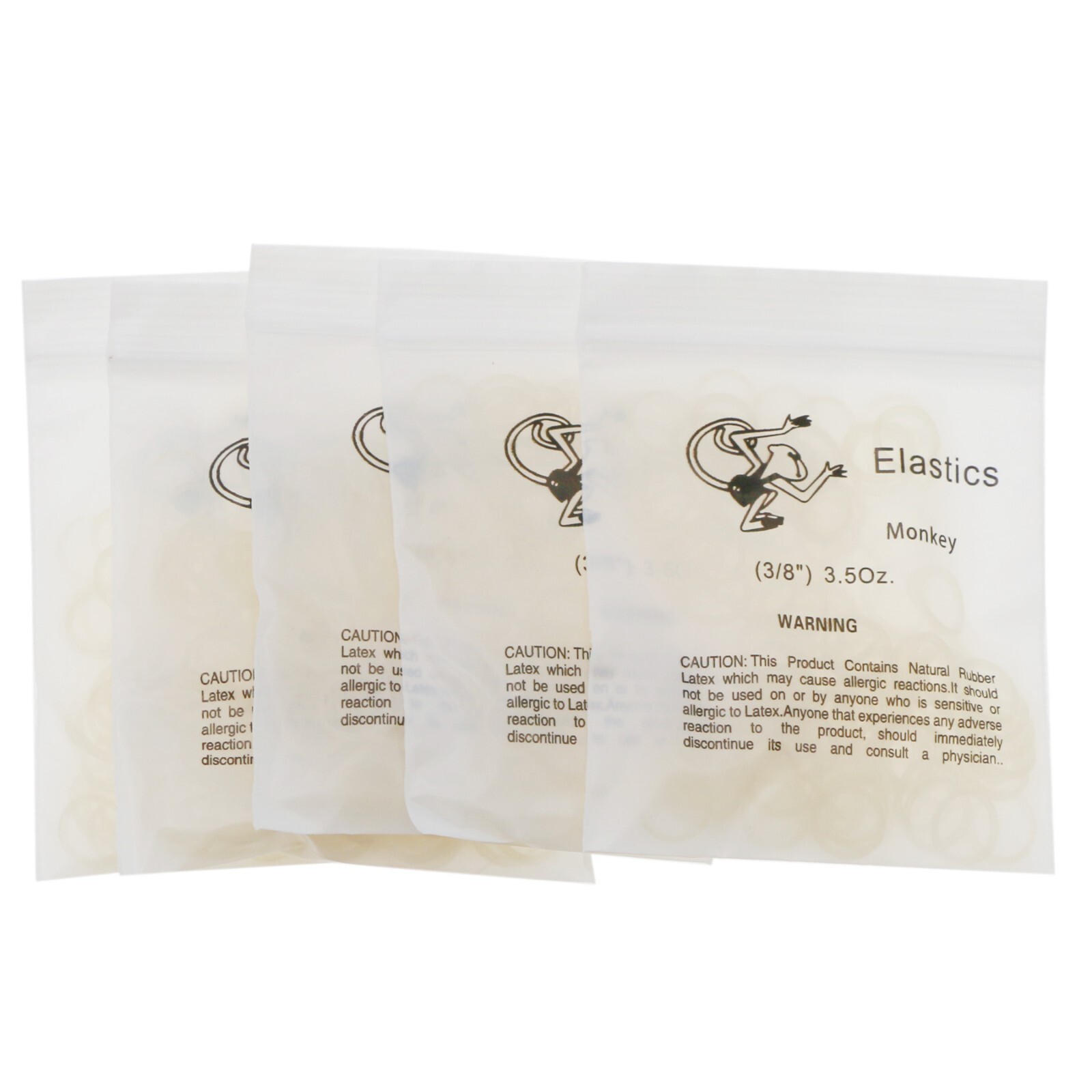 Dental Orthodontic Elastics Rubber Bands Ortho Latex Braces 3.5 5.0 6.5 OZ