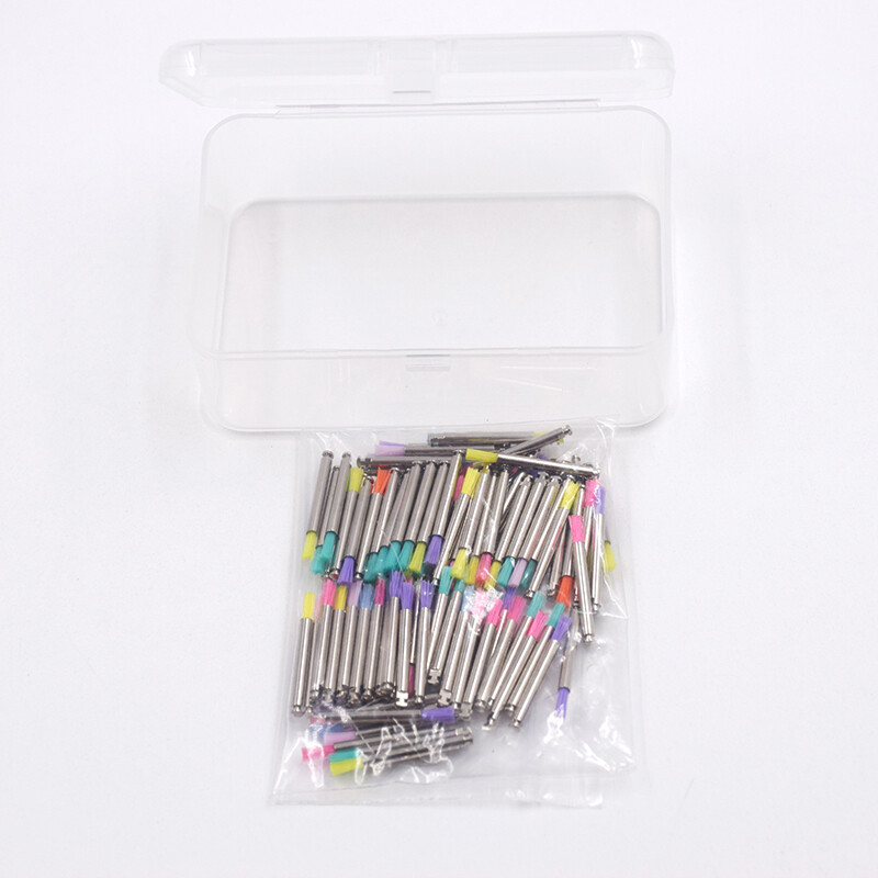 PB300 Dental Prophy Brush Multity Color Polishing Removal Single Use Flat Brush