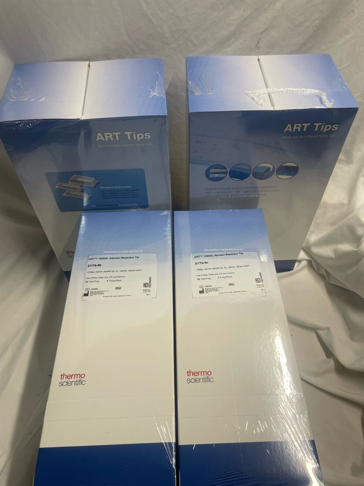 lot4 Thermo Scientific ART 1000 XL REACHBarrier Tip 2179-RI pipette tips 1000ul
