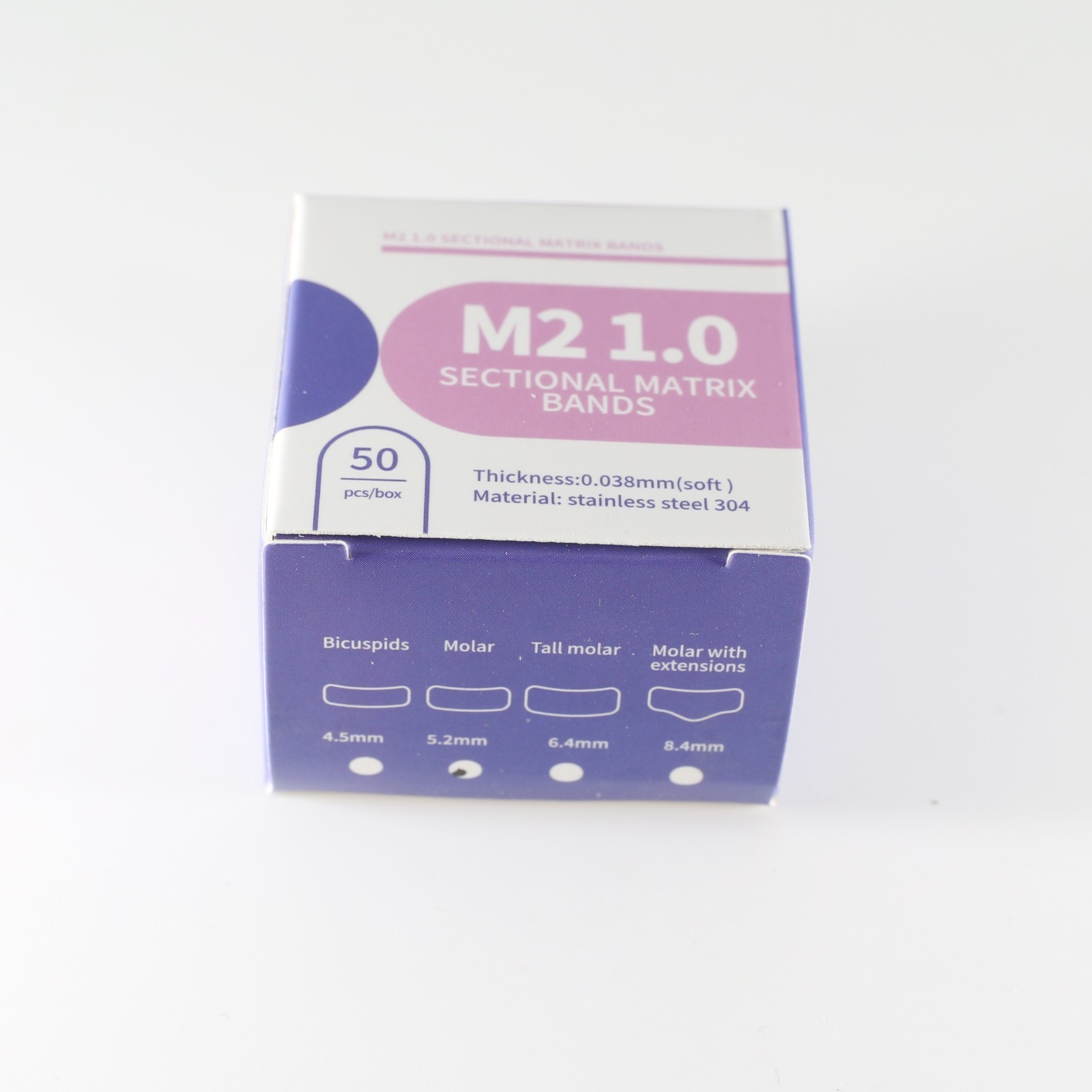Dental Sectional Matrix Bands Matrices Niti Clamp Ring Short Tall Garrison Style