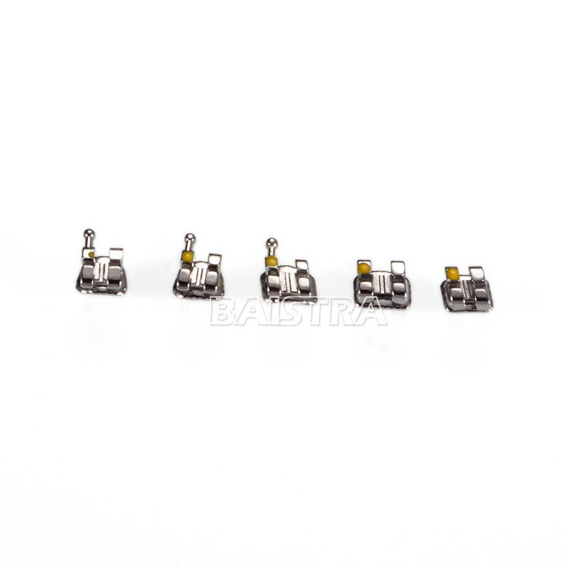 AZDENT Dental Orthodontic Bracket Braces Mini Roth .022 Hooks 3-4-5