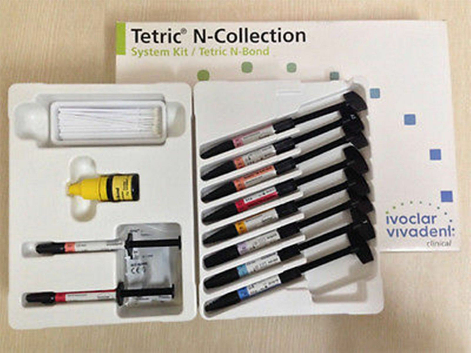 IVOCLAR VIVADENT TETRIC N-COLLECTION LIGHT CURE SYSTEM KIT / N-BOND LONG EXPIRY